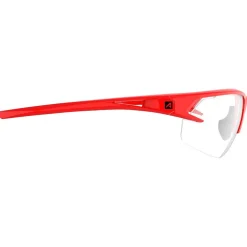 Lunettes de soleil AZR Fast Rouge Vernie Noire Photochromique Incolore
