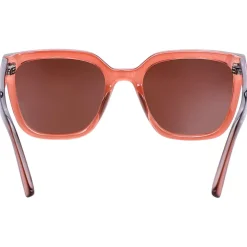 Lunettes de soleil AZR Kate Crystal Rose Vernie Polarisant Gris Dégradé
