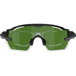 Lunettes de soleil AZR Pro Race Rx Vernie Noir Blanc Multicouche Vert