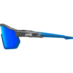 Lunettes de soleil AZR Pro Race Rx Noire Mate Bleue Multicouche Blue