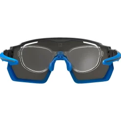 Lunettes de soleil AZR Pro Race Rx Noire Mate Bleue Multicouche Blue