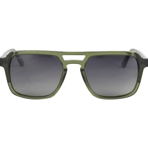 Lunettes de soleil Binocle Eyewear Chandler Gradient Kaki Grey Polarized