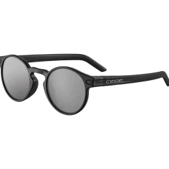 Lunettes de soleil Cebe Altai Black Matte Zone Blue Light Grey Cat.3