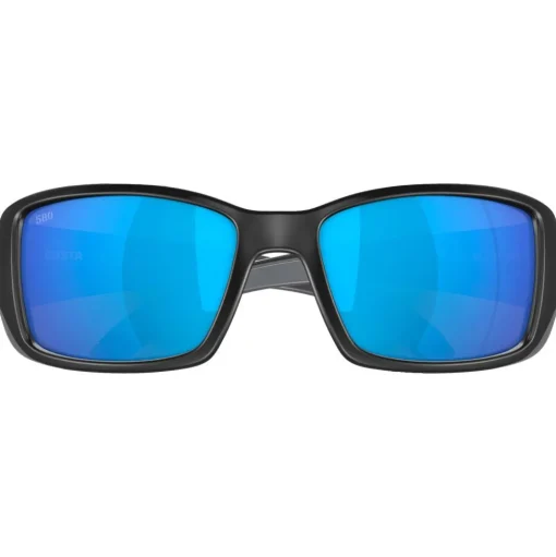 Lunettes de soleil Costa Del Mar Blackfin Matte Black Blue Mirror Polarized