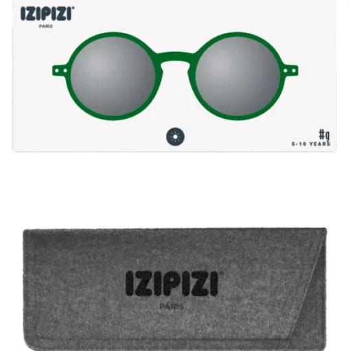 Lunettes de soleil Izipizi Sun #G Junior Green Soft Grey