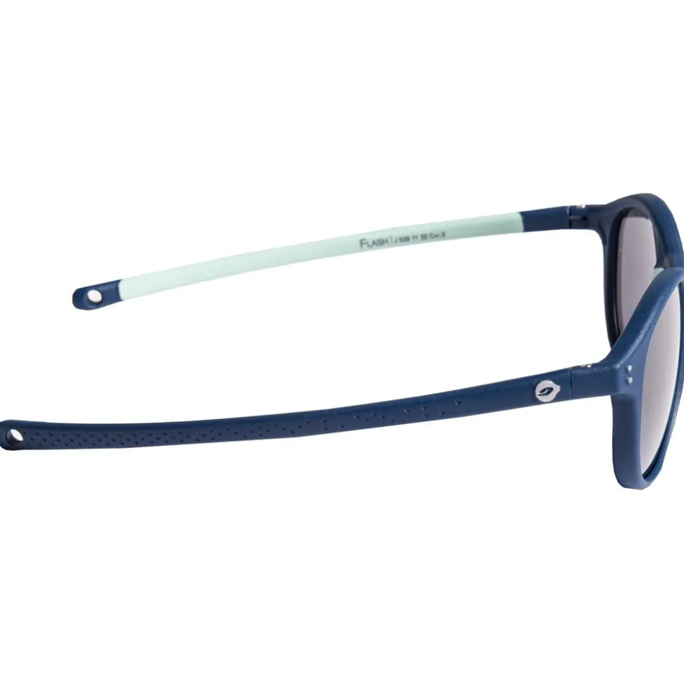 Lunettes de soleil Julbo Flash Bleu Fonce Bleu Clair Spectron 3+ Silver Flash