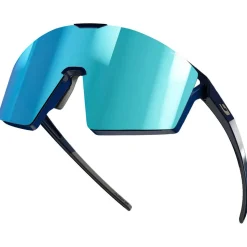 Lunettes de soleil Julbo Edge Cover Mat Bleu Gris Spectron Hd 4 Polarized