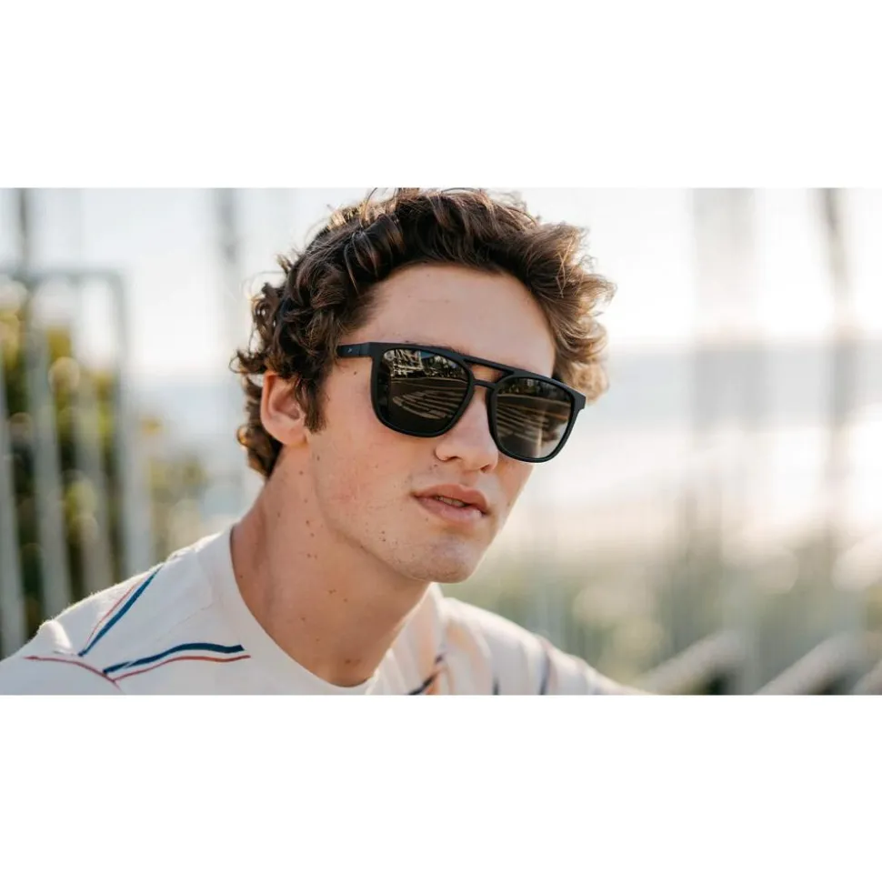 Lunettes de soleil Knockaround Brightsides Black On Black