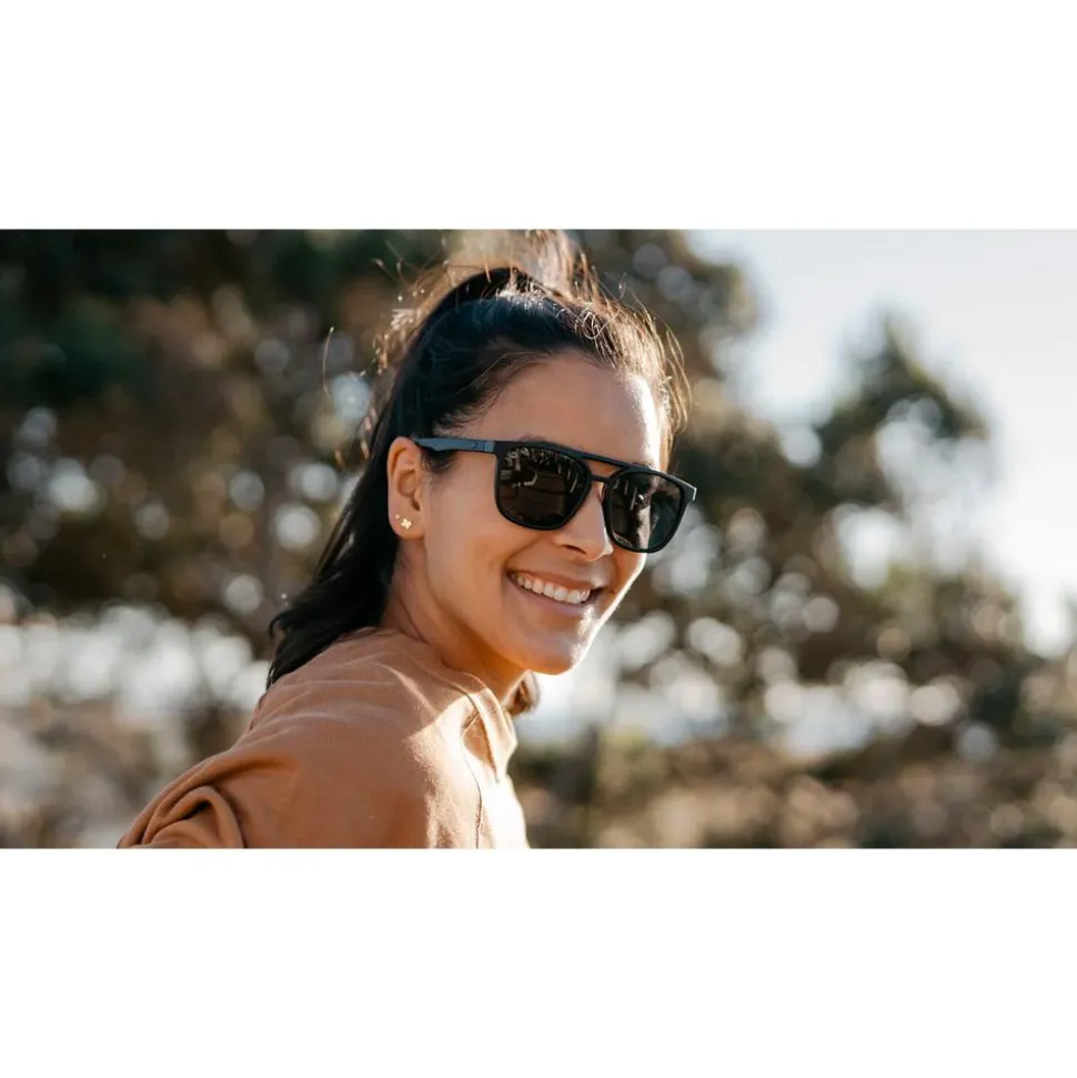 Lunettes de soleil Knockaround Brightsides Black On Black