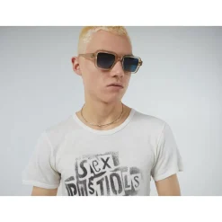 Lunettes de soleil Komono Lionel Blue Sands