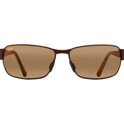 Lunettes de soleil Maui Jim Black Coral Bronze Mat Bronze Hcl Mineral Superthin