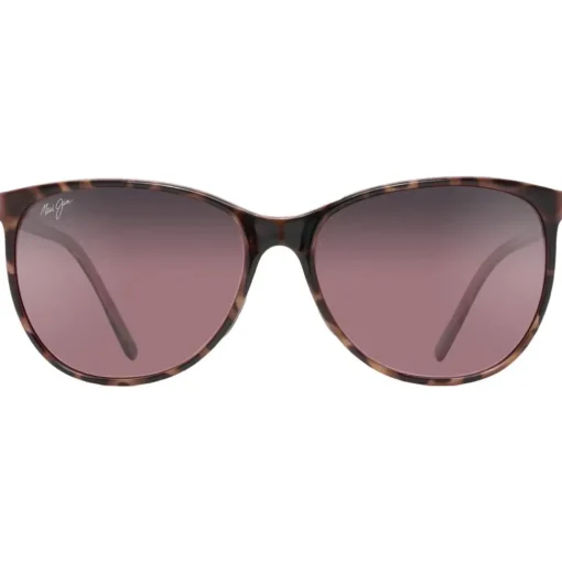Lunettes de soleil Maui Jim Ocean Ecaille Framboise Maui Rose Minéral SuperThin