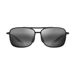 Lunettes de soleil Maui Jim Kaupo Gap Black Gloss Grey Mauibrilliant