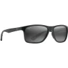 Lunettes de soleil Maui Jim Onshore Noir Brillant Gris Neutre Minéral SuperThin