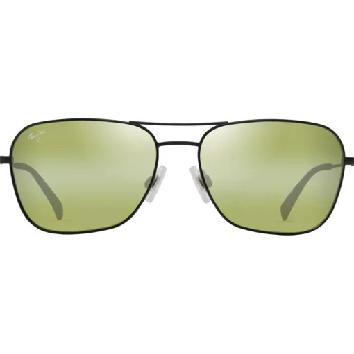 Lunettes de soleil Maui Jim Naauao Vernis Noir Mat Maui HT MauiPure
