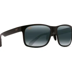 Lunettes de soleil Maui Jim Red Sands Reader 2,5 Noir Mat Gris Neutre MauiBrilliant