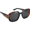 Lunettes de soleil Moken Vision April Black Tortoise Grey Cat.3 Polarized
