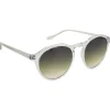 Lunettes de soleil Moken Vision Large Leon Crystal Green Cat.3 Gradient Polarized