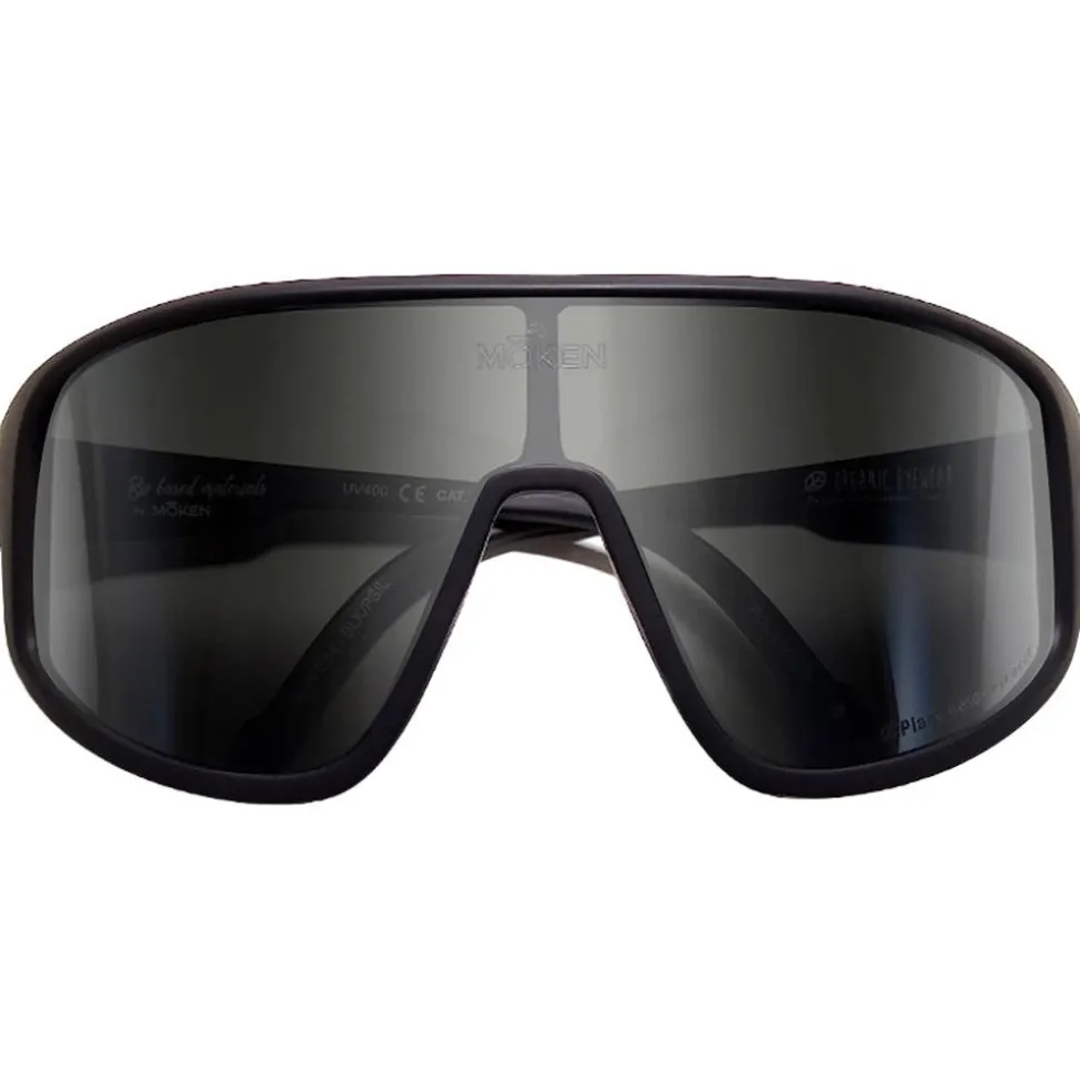 Lunettes de soleil Moken Vision Rockett Black Grey Silver Polarized