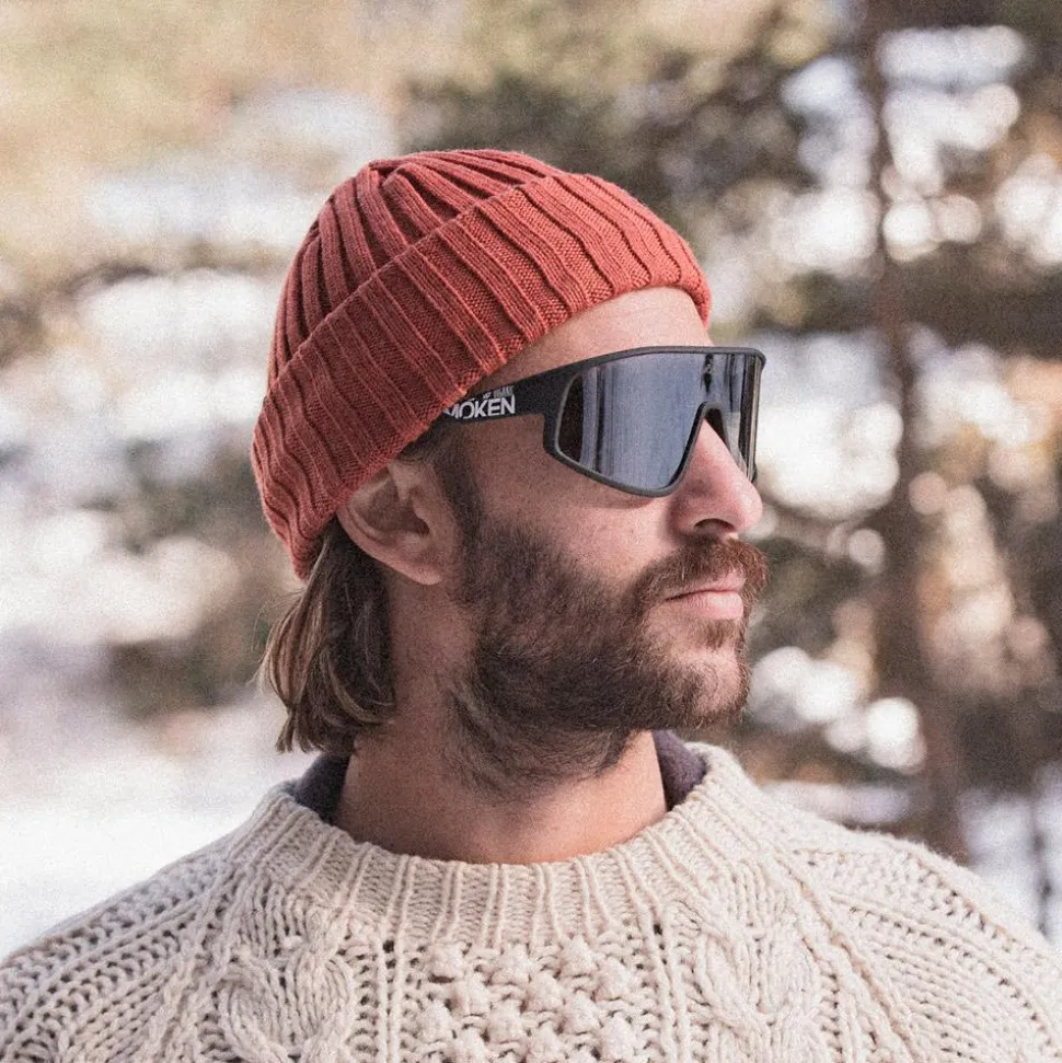 Lunettes de soleil Moken Vision Rockett Black Grey Silver Polarized