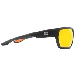 Lunettes de soleil Mundaka Optic Cierzo Matte Black Smoke Orange Revo Cx Polarized