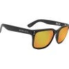 Lunettes de soleil Mundaka Optic Beltz Mat Black Smoke Cx Polarized Orange Revo