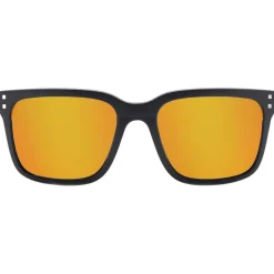 Lunettes de soleil Mundaka Optic Beltz Mat Black Smoke Cx Polarized Orange Revo