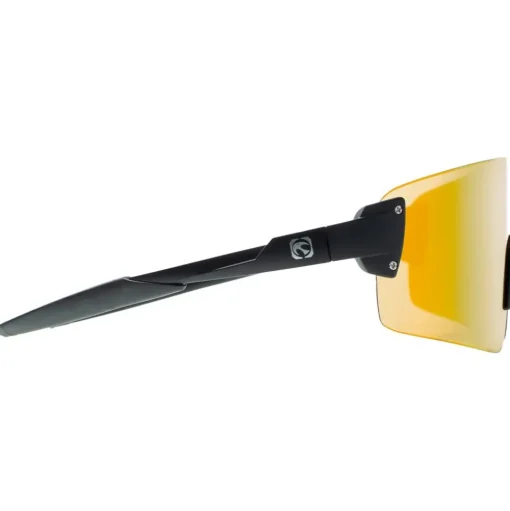 Lunettes de soleil Mundaka Optic Ai1 Xs Matte Black Smoke Cx Full Orange Revo