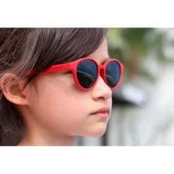 Lunettes de soleil Mundaka Optic Aka Matte Red Smoke Polarized