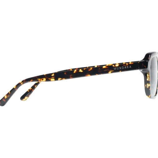 Lunettes de soleil Mundaka Optic Canggu Yellow Black Tort Smoke Polarized