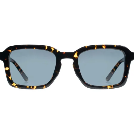 Lunettes de soleil Mundaka Optic Canggu Yellow Black Tort Smoke Polarized