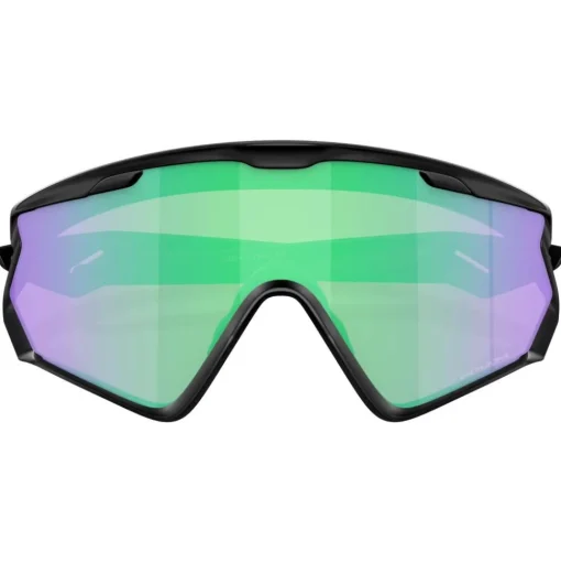 Lunettes de soleil Oakley Wind Jacket 2.0 Matte Black Prizm Road Jade