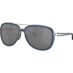 Lunettes de soleil Oakley Split Time Matte Transparent Blue Prizm Black