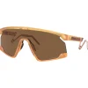 Lunettes de soleil Oakley Bxtr Metal Matte Trans Light Curry Prizm Bronze