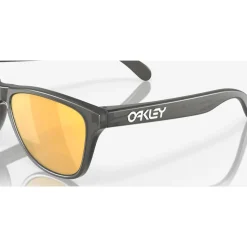 Lunettes de soleil Oakley Frogskins Xs Matte Grey Smoke Prizm 24k Polarized