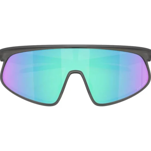 Lunettes de soleil Oakley Rslv Matte Grey Smoke Prizm Sapphire