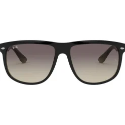 Lunettes de soleil Ray Ban RB4147 Boyfriend Polished Black Grey