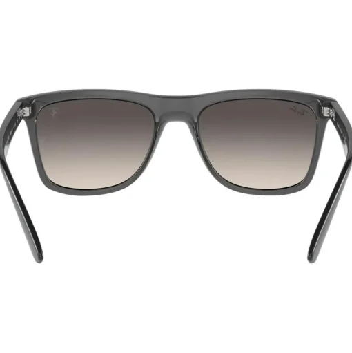 Lunettes de soleil Ray Ban RB4413M Scuderia Ferrari Collection Polished Transparent Grey Grey