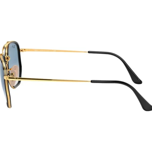 Lunettes de soleil Ray Ban RB3648M Marshal II Polished Gold Gradient Light Blue