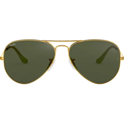 Lunettes de soleil Ray Ban RB3025 Aviator Classic Polished Gold Green G-15