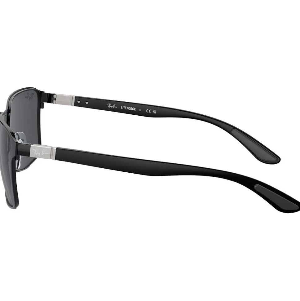 Lunettes de soleil Ray Ban RB3721 Polished Black Dark Grey