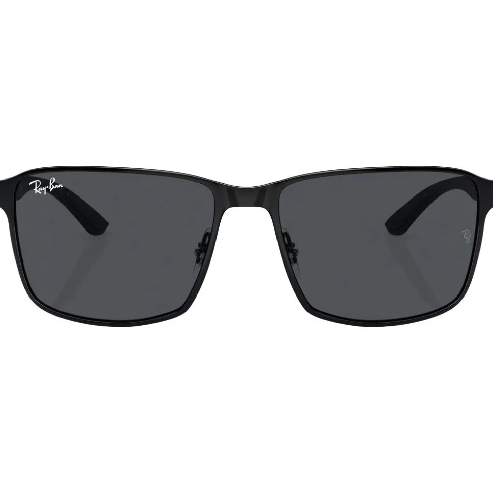 Lunettes de soleil Ray Ban RB3721 Polished Black Dark Grey