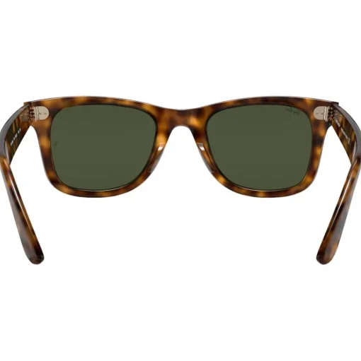 Lunettes de soleil Ray Ban RB4340 Wayfarer Ease Polished Light Havana Green G-15