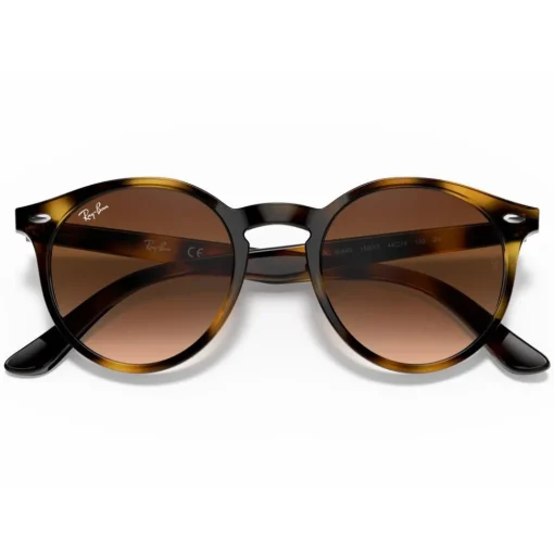 Lunettes de soleil Ray Ban RB9064S Kids Polished Havana Dark Brown