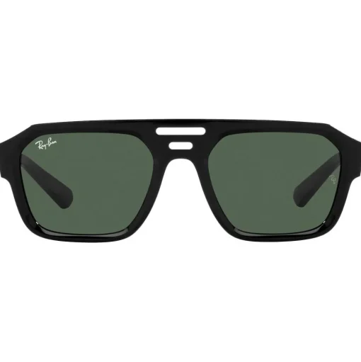 Lunettes de soleil Ray Ban RB4397 Corrigan Polished Black Green G-15