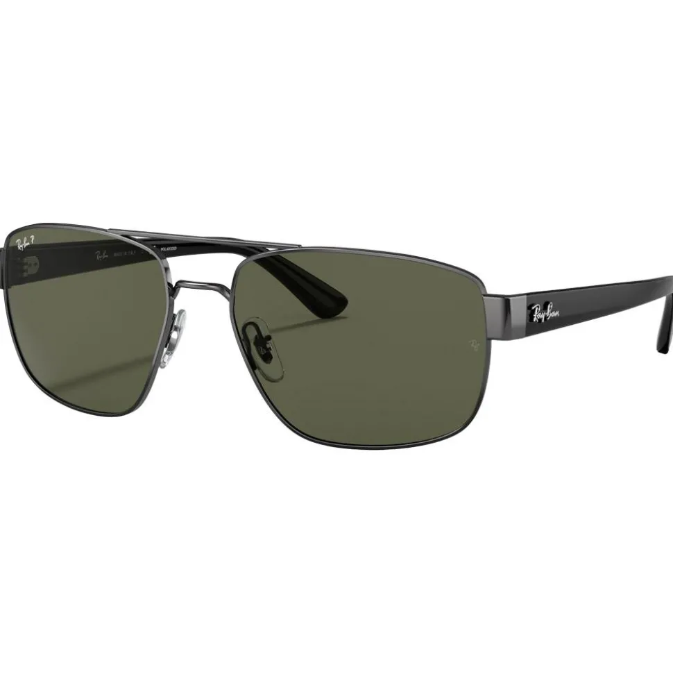 Lunettes de soleil Ray Ban RB3663 Polished Gunmetal Green G-15 Polar