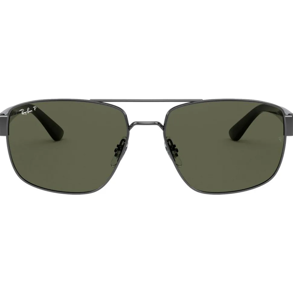 Lunettes de soleil Ray Ban RB3663 Polished Gunmetal Green G-15 Polar
