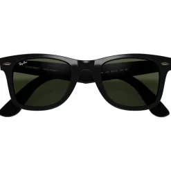 Lunettes de soleil Ray Ban RB4340 Wayfarer Ease Polished Black Green G-15