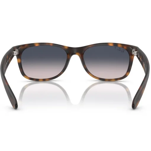 Lunettes de soleil Ray Ban RB2132 New Wayfarer Classic Matte Havana Polar Blue