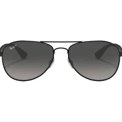 Lunettes de soleil Ray Ban RB3549 Polished Black Grey Polar